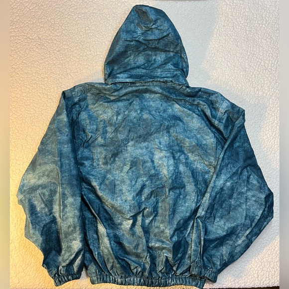 Frogg Toggs Hooded Rain Jacket Blue Small - Picture 2 of 7